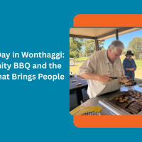 Australia Day in Wonthaggi A Community BBQ and the Support That Brings People Together